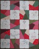 Snow Crazy Quilt Pattern by Turnberry Lane Patterns