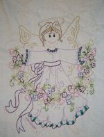 Snow Woman - Embroidery Pattern