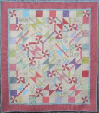 Hand Quilt Embroidery Pattern - Birds and Blooms