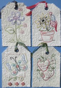 Hand Embroidery Pattern - Tag It